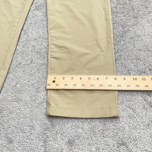 Lauren Ralph Lauren RLL Slacks Dress Pants Mens 40x32 Khaki Brown Straight Leg - Picture 10 of 12
